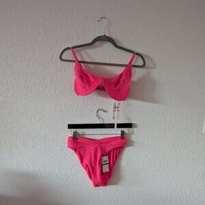 Hot Pink Bikini Set